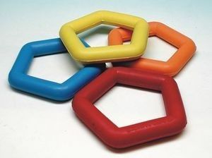 Fotoja e Lodër për qen në formën e një unaze Fixi RING-POLYGON