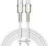 Fotoja e Kabllo Baseus USB-C në Lightning, 2m, e bardhë, Picture 1