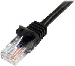 Fotoja e Kabllo rrjeti StarTech RJ-45/RJ-45, Cat. 5e, U/UTP, 10m, e zezë