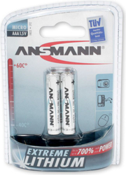 Fotoja e Bateri Ansmann Battery Extreme AAA / R03, 2 copë