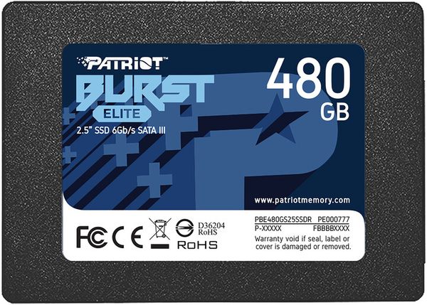 Fotoja e Disk Patriot Burst Elite, 2.5 "- 480GB