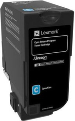 Fotoja e Toner Lexmark 74C20C0 (74C20C0), i kaltër