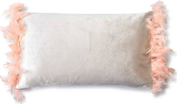 Fotoja e Jastëk Affek Design LORETA BEIGE, 50 x 30 cm, i hirtë
