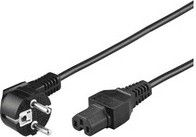 Fotoja e Kabllo energjie MicroConnect PE010419, CEE 7/7 - C15, 2m, e zezë