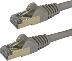 Fotoja e Kabllo rrjeti StarTech Patchcord, cat 6a, STP, 2 m, e hirtë