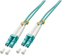 Fotoja e Kabllo patchcord Lindy me fibër optike, LC/LC, OM3, 5m