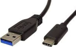 Fotoja e Kabllo USB 8590274619852, 0.5 m, e zezë