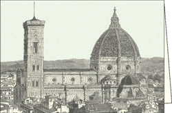 Fotoja e Fletore me kopertinë Rossi Pass ITW 006 Firenze Cattedrale S.Mari, A4, e bardhë