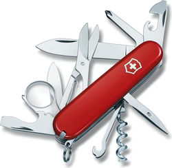 Fotoja e Brisk xhepi Victorinox Explorer 1.6703, 9x2cm, 95g, i kuq