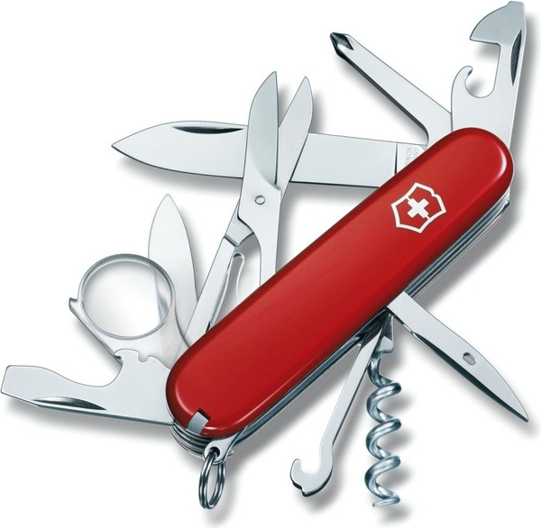 Fotoja e Brisk xhepi Victorinox Explorer 1.6703, 9x2cm, 95g, i kuq