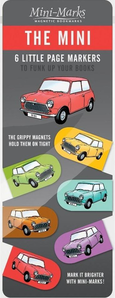 Fotoja e Shënjues libri magnetik IF Mini Cooper, 6 copë