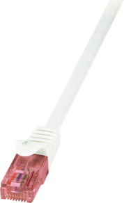 Fotoja e Kabllo rrjeti LogiLink Patchcord Primeline U/UTP, Cat6, 1m, e bardhë