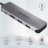 Fotoja e Hub multifunksional AXAGON, USB 3.2 Gen1, 2x USB-A, HDMI, SD / microSD, PD 100W, Picture 2