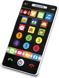Fotoja e Lodër celular për fëmijë Smily Play Smily Fone, 15 cm, e zezë