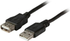 Fotoja e Kabllo EFB K5220SW.3, USB-A në USB-A, 3m, e zezë, Picture 1