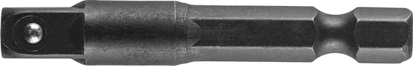 Fotoja e Përshtatës i biteve Graphite (Adapter from 1/4 "HEX to 1/4" square)