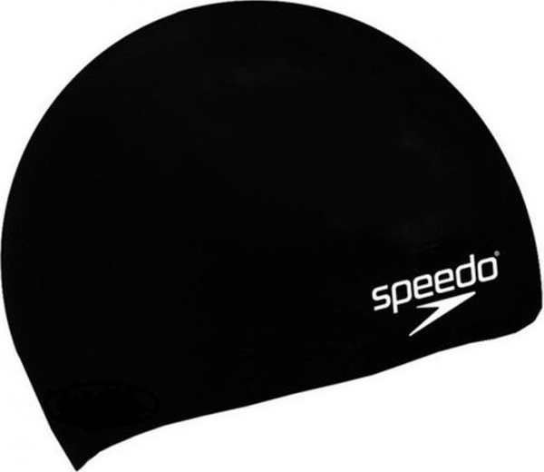 Fotoja e Kapelë silikoni për fëmijë Speedo, e zezë