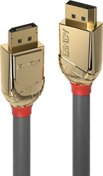 Fotoja e Kabllo Lindy DisplayPort - DisplayPort, 15m, e artë