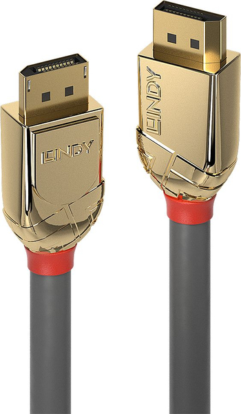 Fotoja e Kabllo Lindy DisplayPort - DisplayPort, 15m, e artë