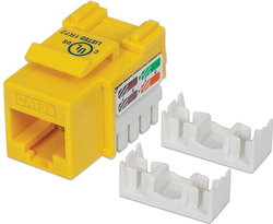 Fotoja e Modul rrjeti Intellinet Network Solutions, Cat.5e, UTP, RJ45, i verdhë