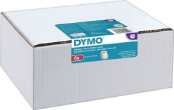 Fotoja e Rrotulla letre për etiketim Dymo 2093092, 6 copë, 101 x 54mm, të bardha