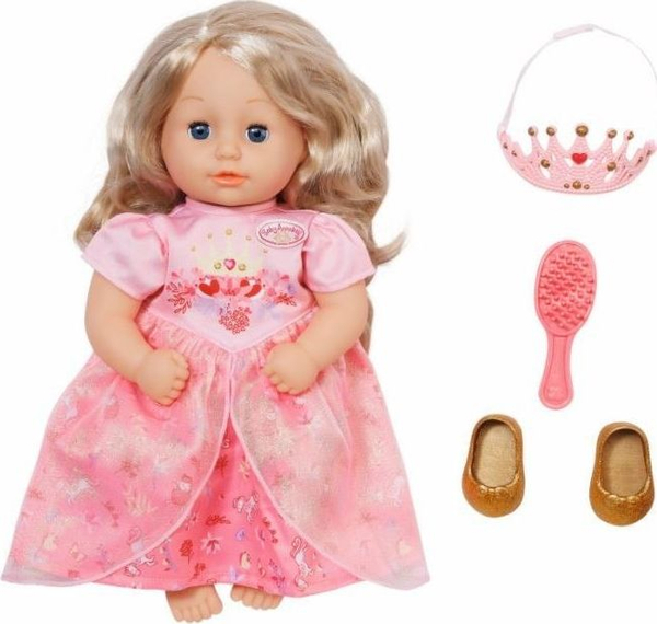 Fotoja e Lodër kukull Zapf Creation Baby Annabell Little Charming Princess, 36cm