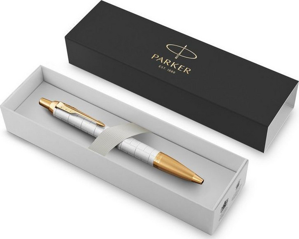 Fotoja e Stilolaps Parker IM Premium Pearl GT Ballpoint, i kaltër