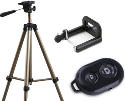 Fotoja e Set tripod + selfie stick Weifeng, 144x40cm