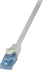 Fotoja e Kabllo rrjeti LogiLink RJ-45/RJ-45, cat.6A, U/UTP, 0.5m, e hirtë, Picture 1