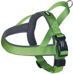 Fotoja e Qafore norvegjeze për qen Nobby Classic Preno L, 60-76 cm, nylon / neopren, e gjelbër / hirtë