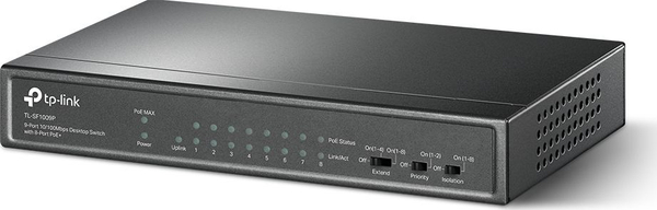 Fotoja e Switch TP-Link TL-SF1009P, 9x, PoE