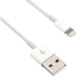 Fotoja e Kabllo për sinkronizim dhe karikim C-TECH USB 2.0 Lightning, 1m, e bardhë, Picture 1