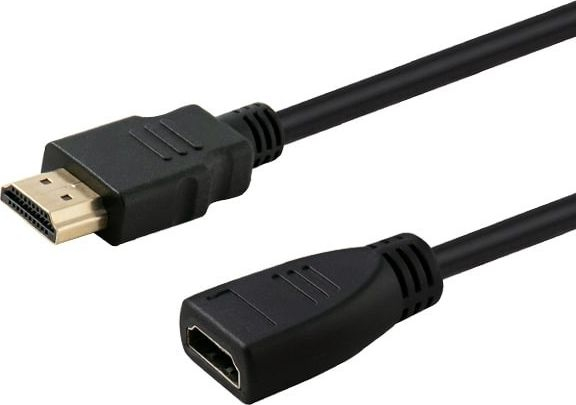 Fotoja e Kabllo HDMI Elmak, 1m, e zezë