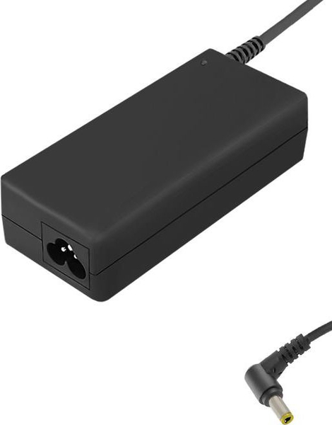 Fotoja e Karikues për laptop Qoltec 65W, 19V, 3.4A, i zi