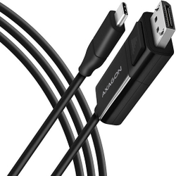 Fotoja e Kabllo AXAGON RVC-DPC USB-C -  DisplayPort, 1.8m, 4K / 60Hz