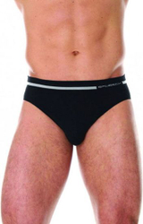 Fotoja e Të brendshme për meshkuj Brubeck COMFORT WOOL BE10050, L, të zeza