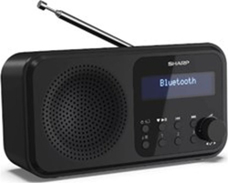 Fotoja e Radio Sharp DR-P420BK, e zezë