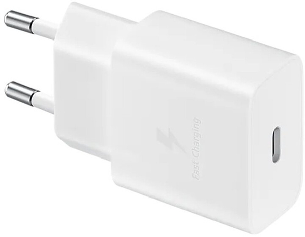 Fotoja e Karikues Samsung USB-C, 15W, i bardhë + kabllo USB-C, 1m