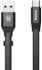 Fotoja e Kabllo për karikim / të dhëna Baseus Nimble Series USB-A - USB-C, 23cm, e zezë, Picture 2