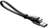 Fotoja e Kabllo për karikim / të dhëna Baseus Nimble Series USB-A - USB-C, 23cm, e zezë, Picture 4
