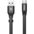 Fotoja e Kabllo për karikim / të dhëna Baseus Nimble Series USB-A - USB-C, 23cm, e zezë, Picture 8