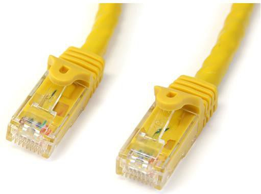 Fotoja e Kabllo rrjeti StarTech N6PATC10MYL, RJ-45, Cat.6, 10m, e verdhë