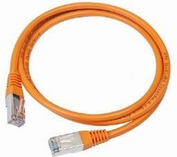Fotoja e Kabllo DeLock RJ45, Cat. 5e, UTP, 0.25m, PP12, portokalli