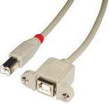 Fotoja e Kabllo Lindy USB-B - USB-B, 1m, e bardhë