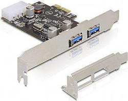 Fotoja e Zgjerues rrjeti Delock PCIe 2.0 x1 Controller - 2x USB 3.0