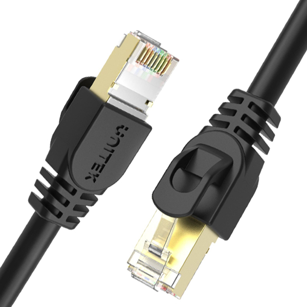 Fotoja e Kabllo rrjeti VCOM Cat 6 U/UTP, RJ‑45, 3 m, e zezë
