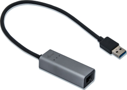 Fotoja e Adapter I-TEC U3METALGLAN, i hirtë/zi