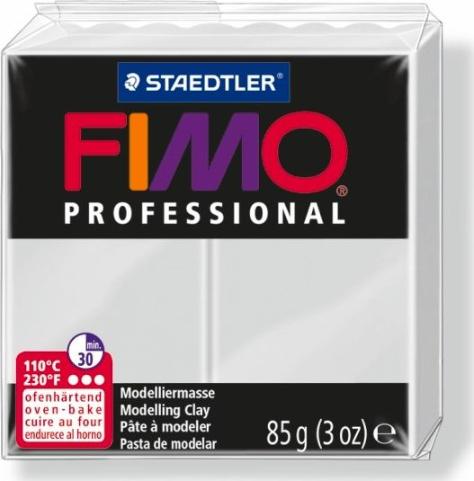 Fotoja e Plastelinë Fimo Termoreaktive Profesionale, 85g, e hirtë e lehtë