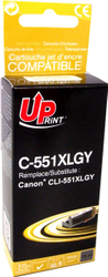 Fotoja e Ngjyrë për printer UPrint C-551XLGY / CLI551GY XL, e hirtë