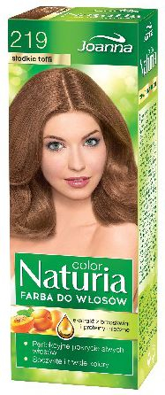 Fotoja e Ngjyrë për flokë Joanna Naturia Color Hair, nr. 219, sweet toffee, 150 g